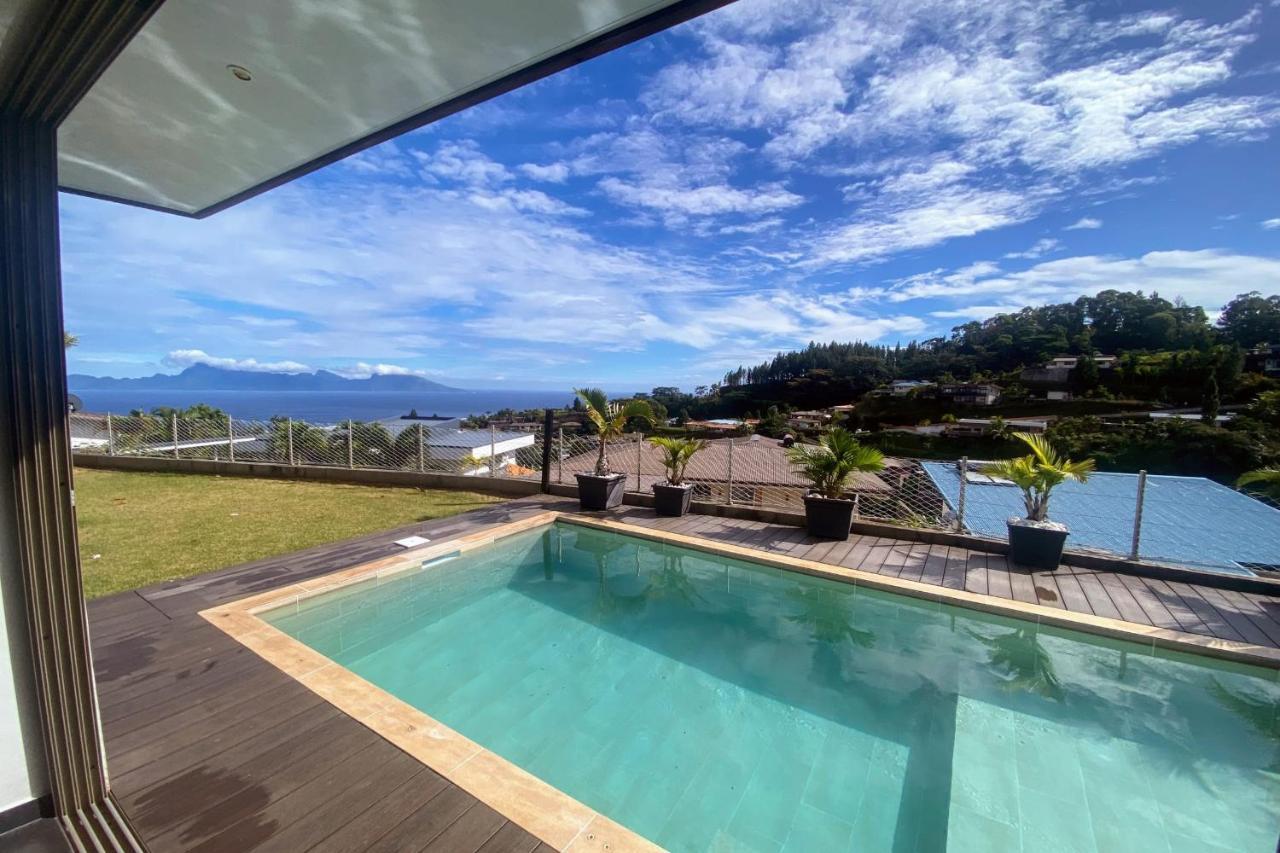 Villa Tiki Wonderfull Sea View Punaauia  Екстер'єр фото