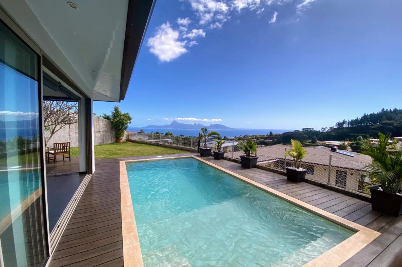 Villa Tiki Wonderfull Sea View Punaauia  Екстер'єр фото