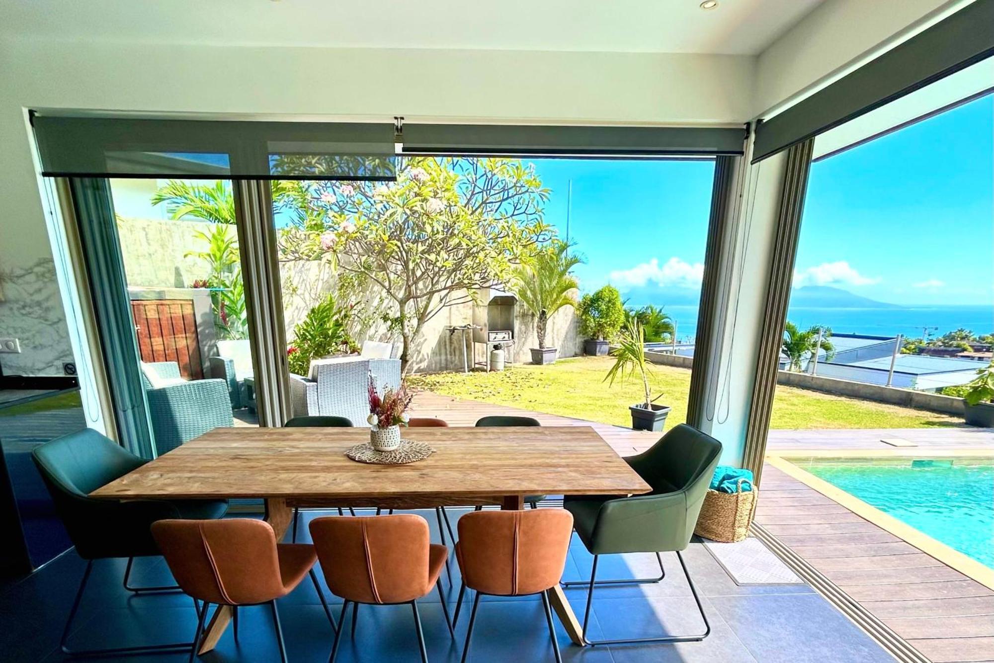 Villa Tiki Wonderfull Sea View Punaauia  Екстер'єр фото